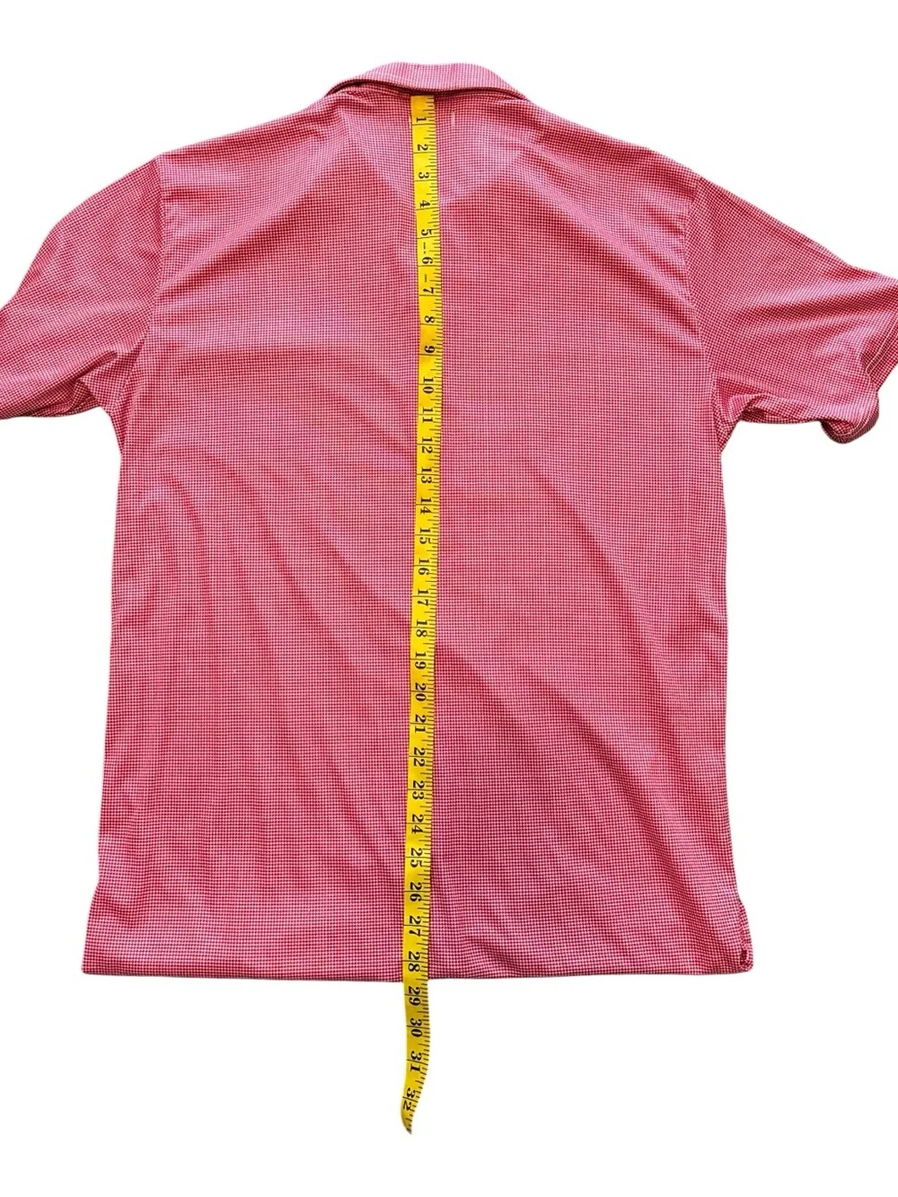 Collars & Co Micro-check Polo Shirt L